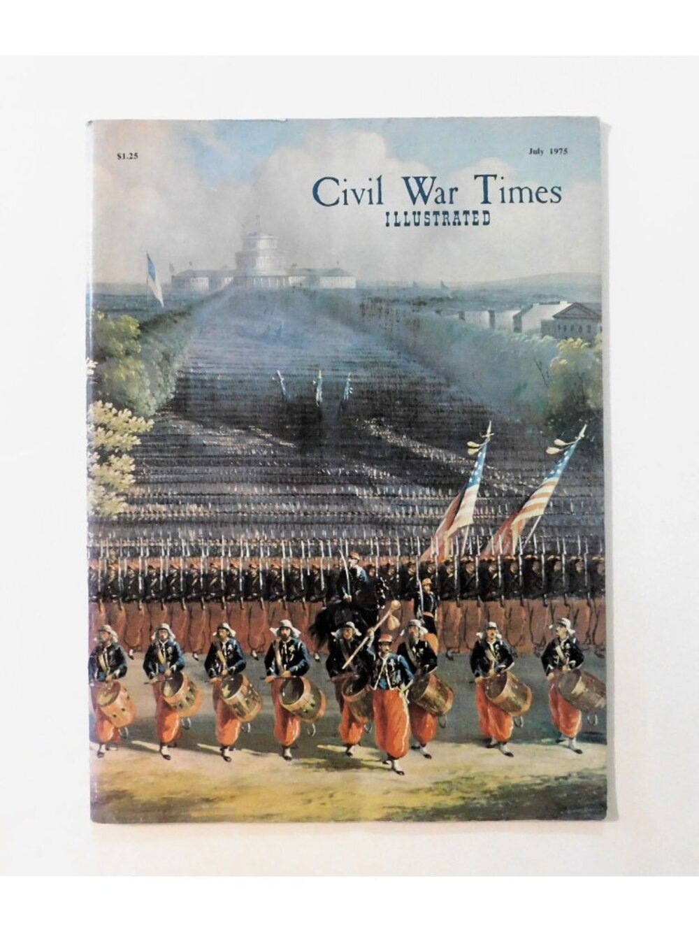Civil War Times Illustrated Magazine July 1975 General Thomas Williams